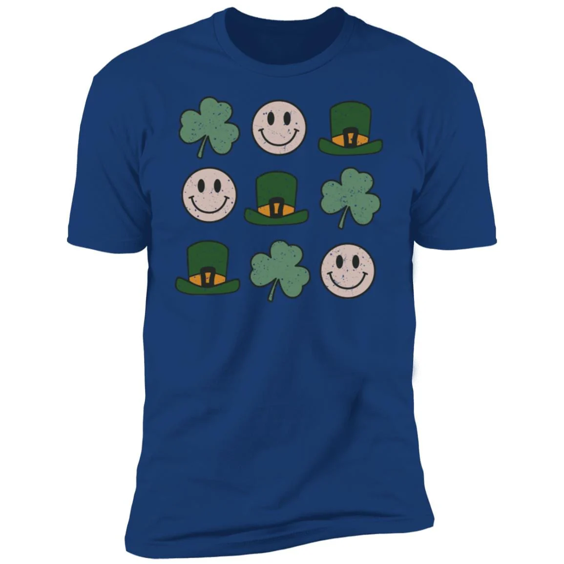 St Patricks Smiley Shamrock Irish Shirt - Image 7