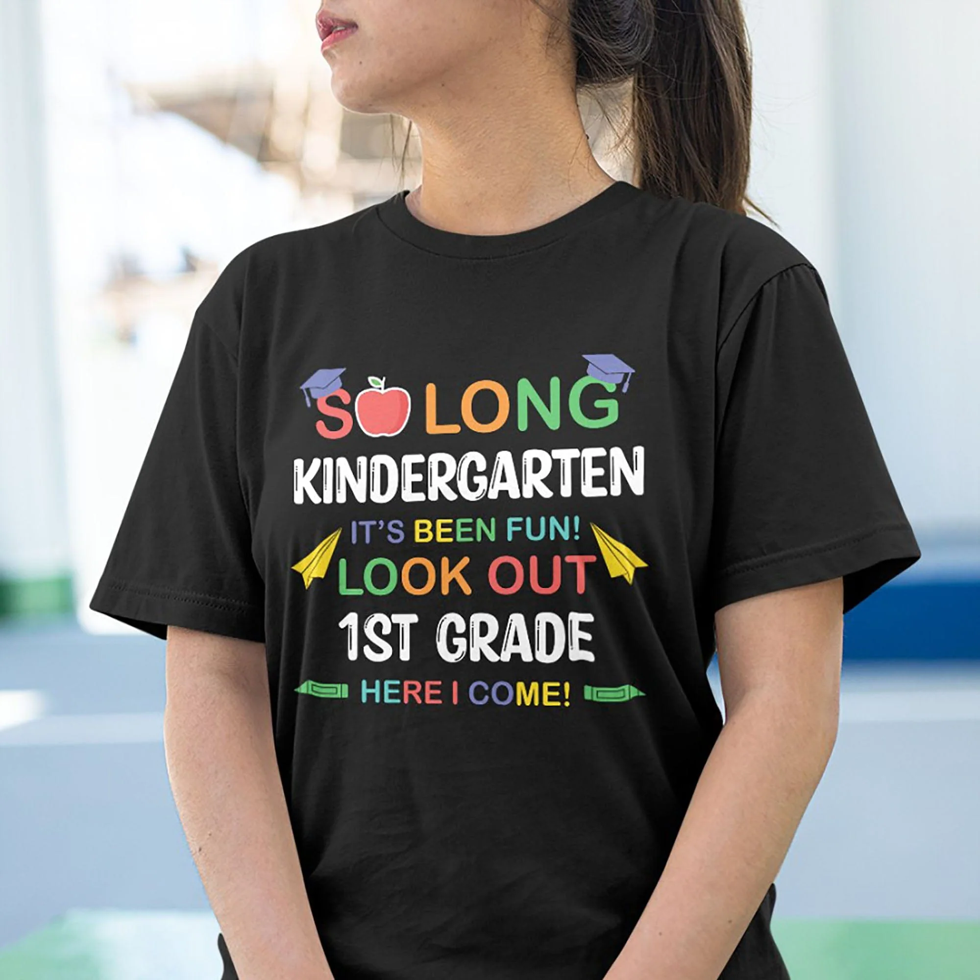 So Long Kindergarten First Grade Second Grade PreK Third Grade Back To School Personalized Custom Shirt C418 - Image 3
