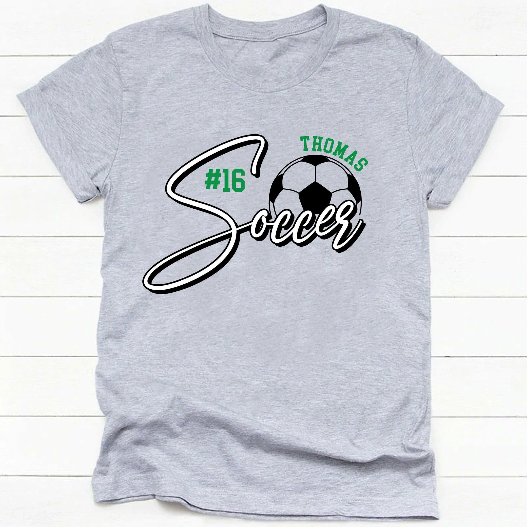 Soccer Team Shirt Custom Name Personalized Custom Soccer Shirt H523 - Image 2