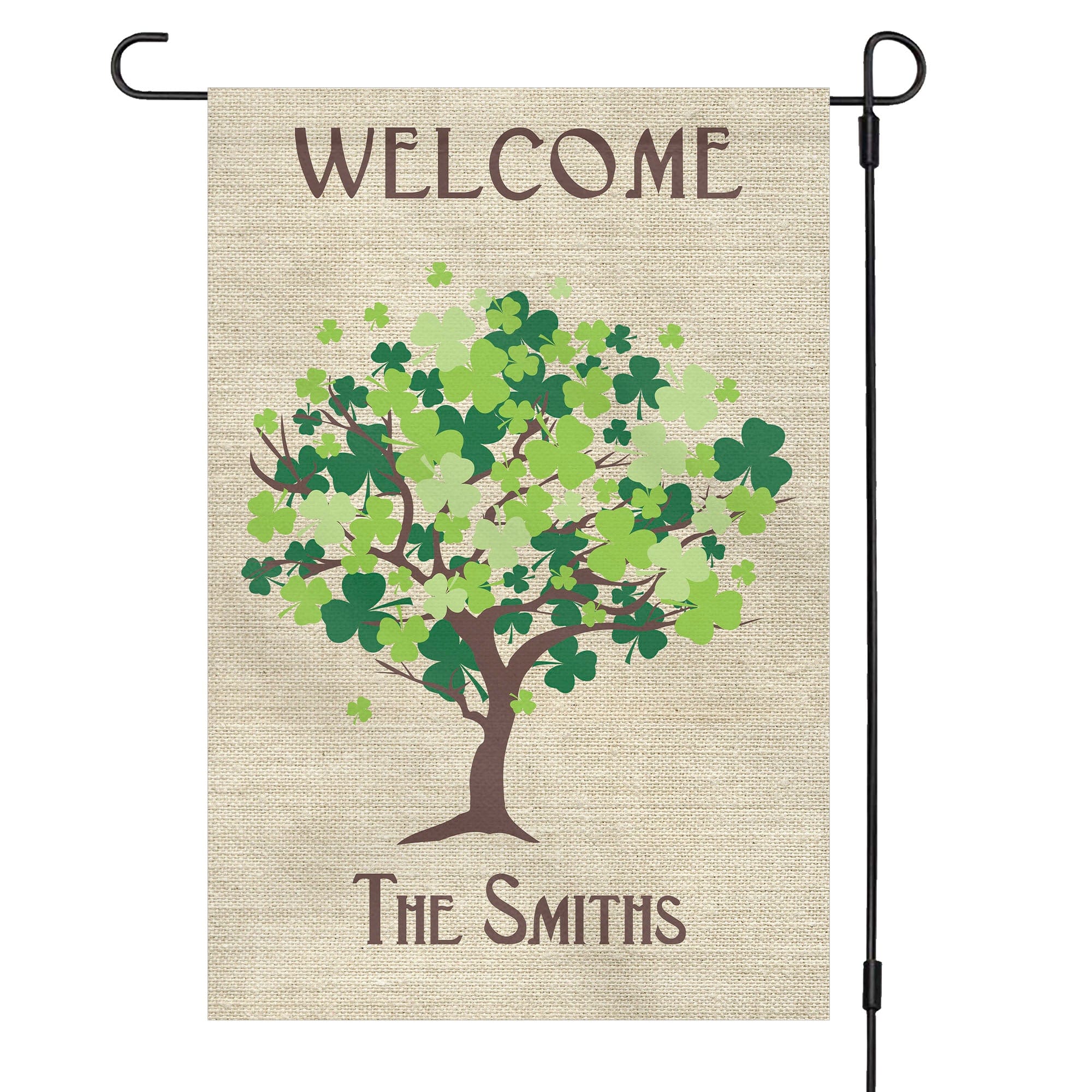 St Patricks Day Custom Garden Flag C101