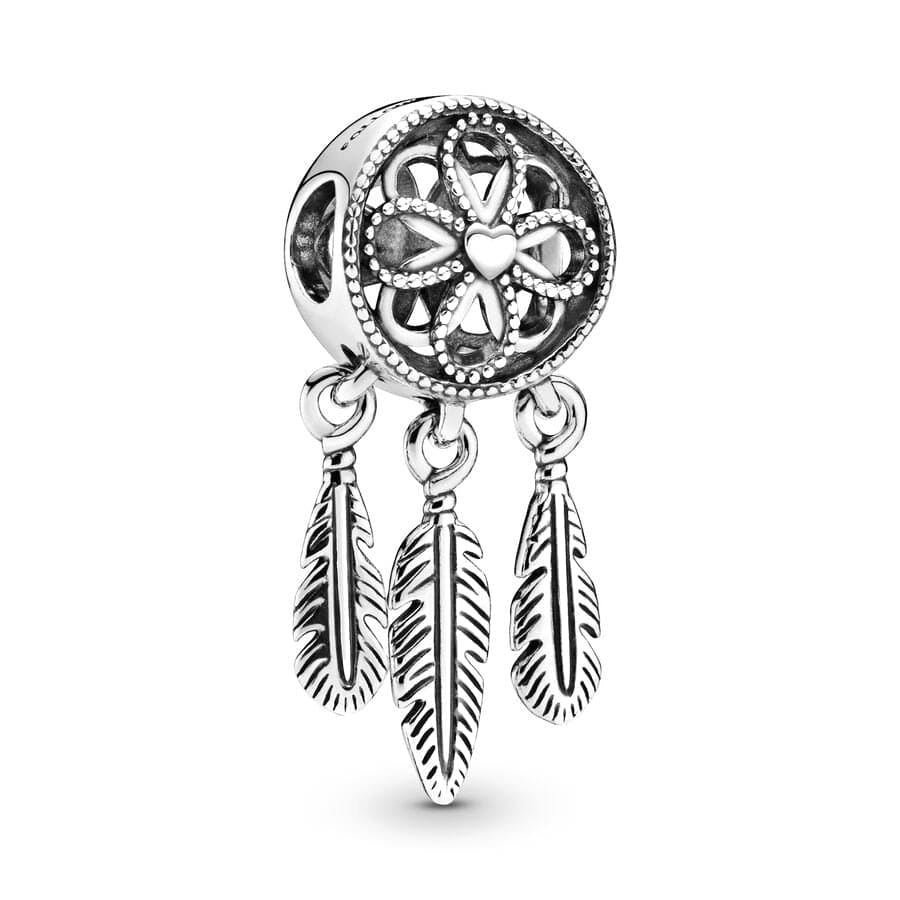 Sterling Silver Paw Print Infinity Charm - Image 2