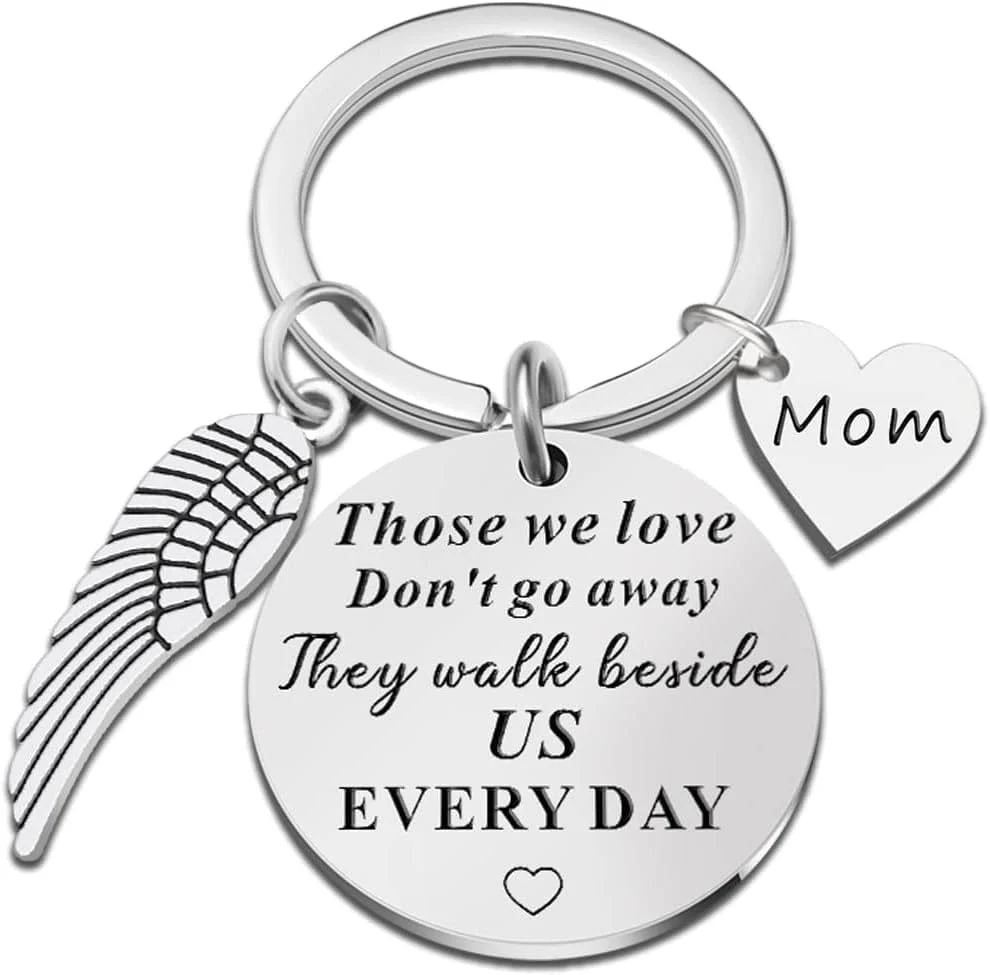 Sympathy Gifts for the Loss of Dad Mom, Bereavement Memorial Gifts-They Walk beside Us Every Day - Image 8
