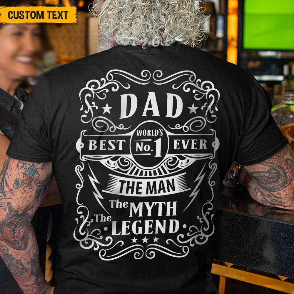 The Man The Myth The Legend Back Family Shirt N304 HN590 - Image 5