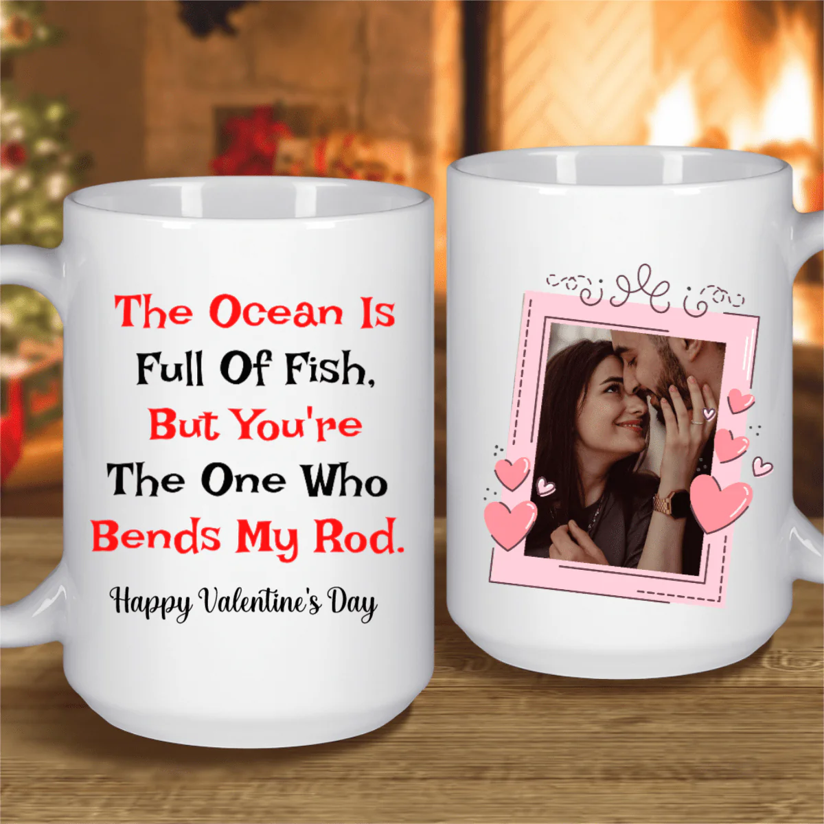 The Ocean Is Full Of Fish Custom Mug - Image 2