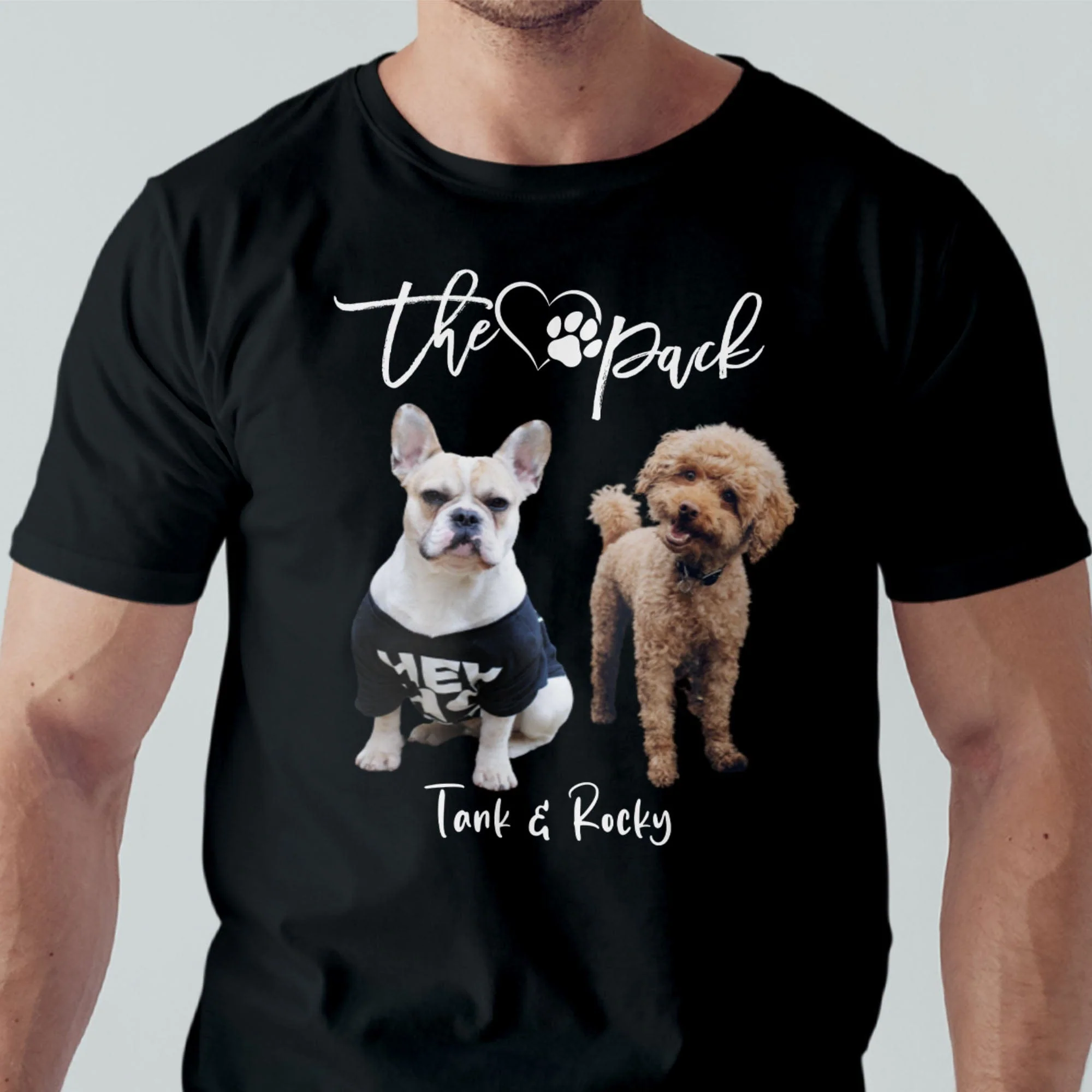 The Pack Dog Cat Photo Shirt C189
