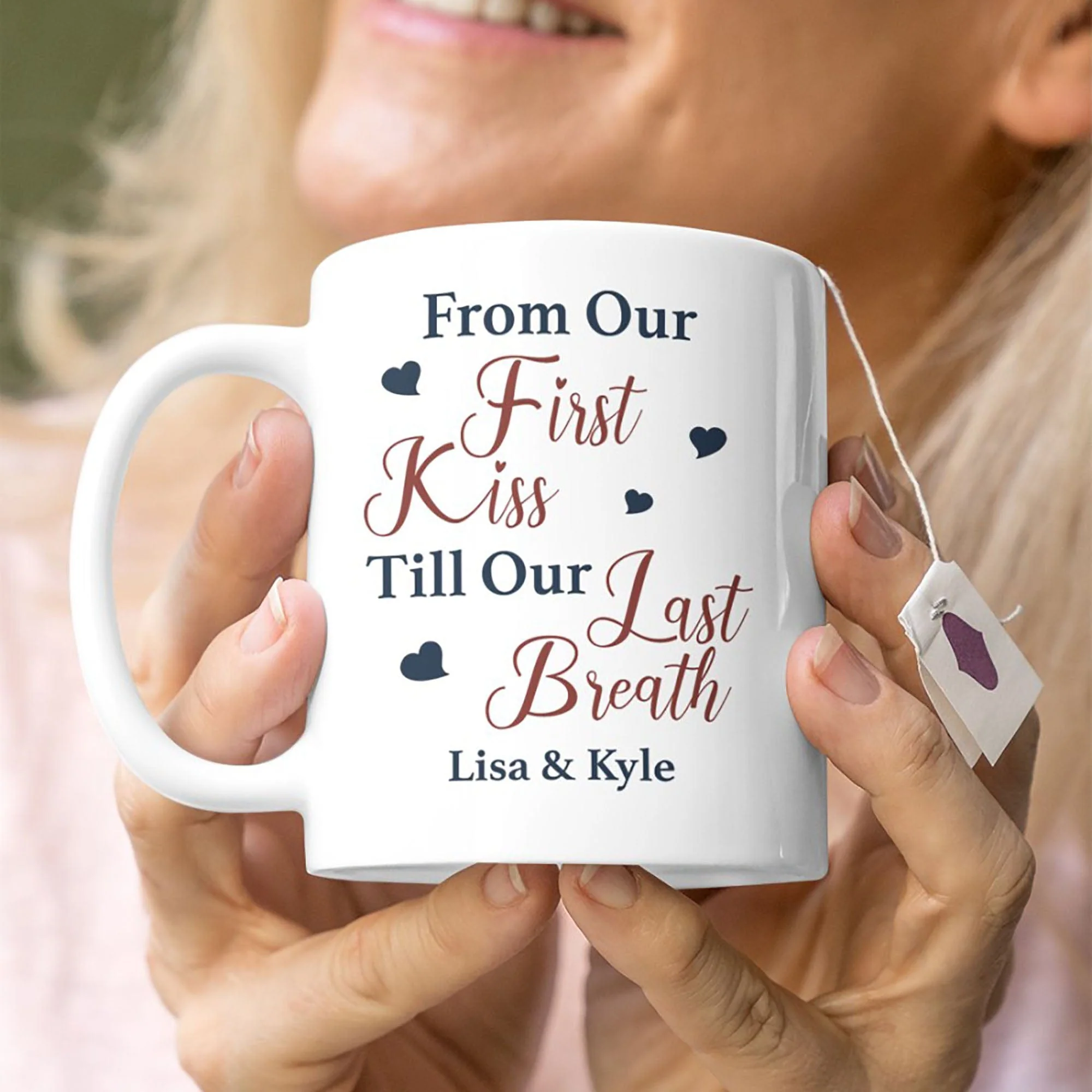 Till Our Last Breath Personalized Custom Photo Husband Wife C440 - Image 2
