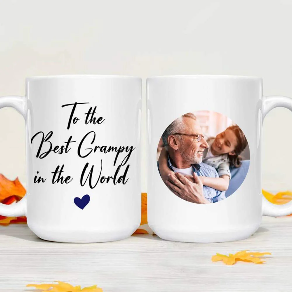 To the Best Grampy In The World Coffee Mug, Father's Day Gift HN590 - Image 2