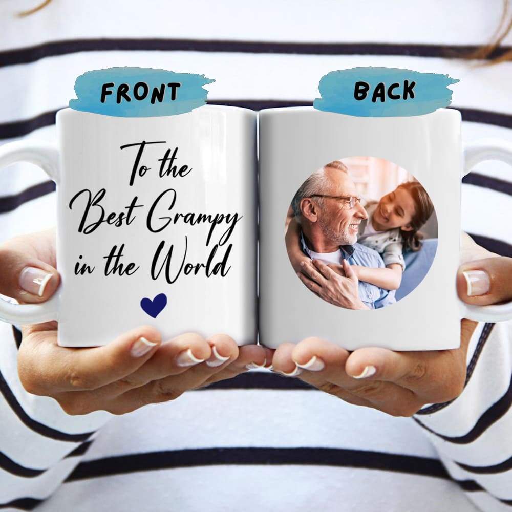 To the Best Grampy In The World Coffee Mug, Father's Day Gift HN590 - Image 4