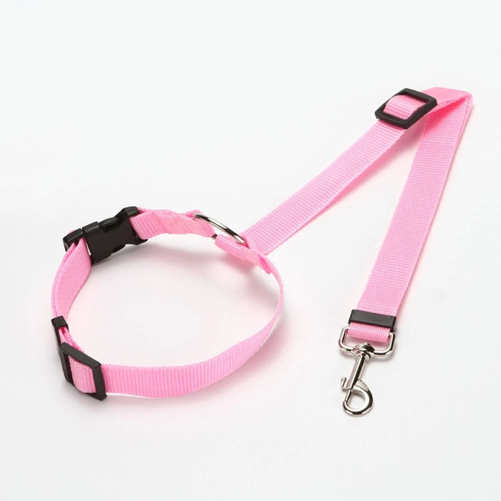 Pet Dog Car Seat Belt Harness Restraint Lead - Image 8