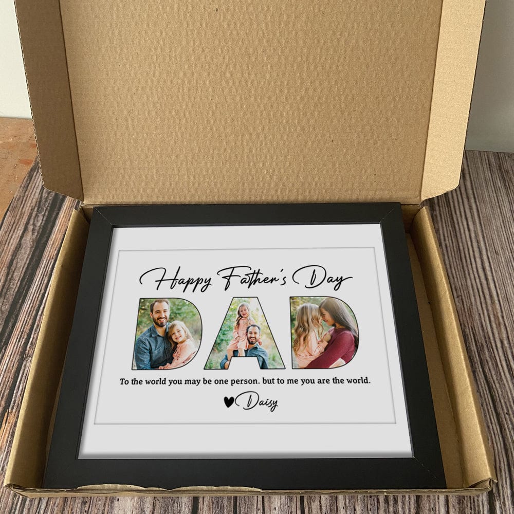 Making memories for Father's Day Family Picture Frame N369 TT 8891061 - Image 2