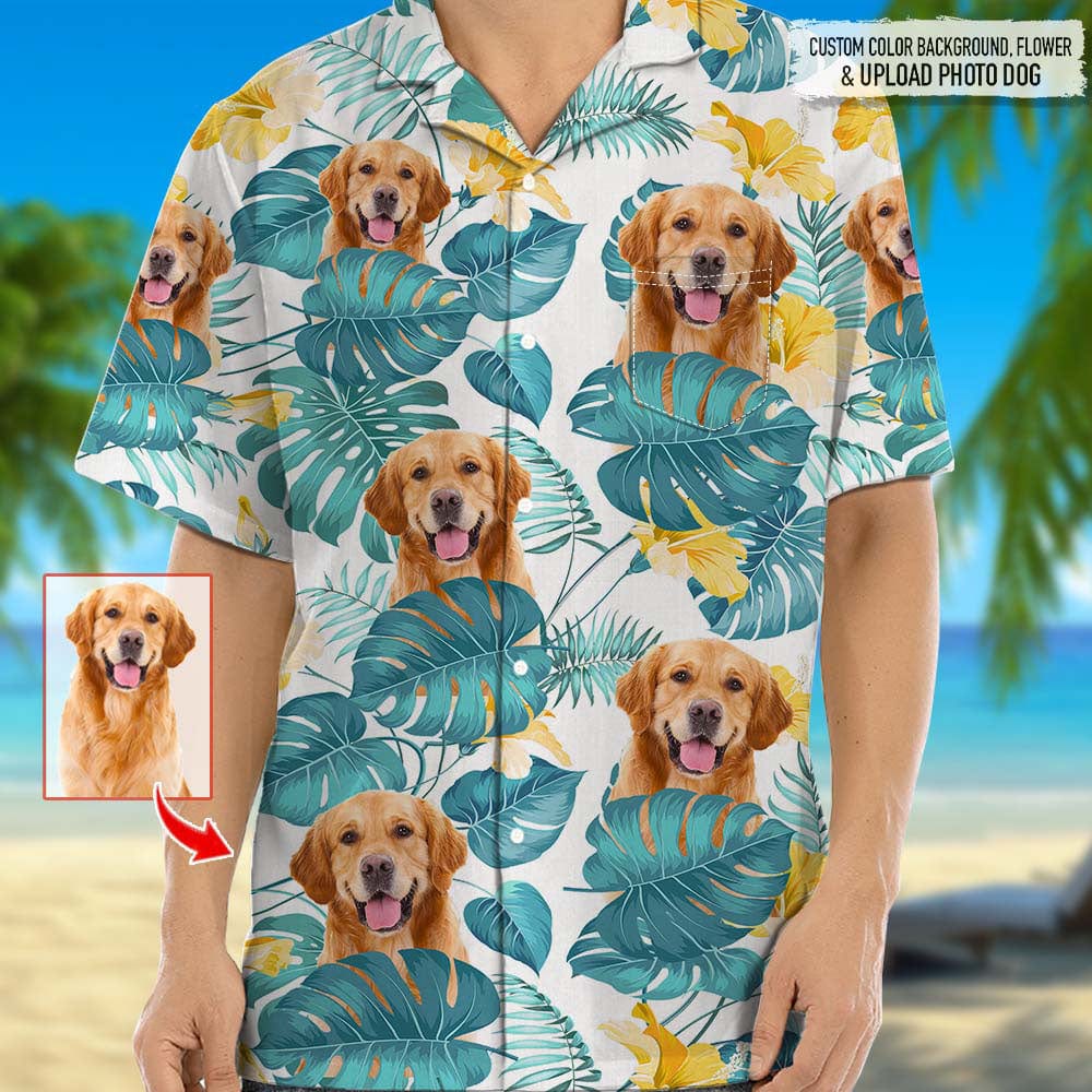 Upload Photo Portrait Dog Hawaiian Shirt N369 888280 120728 - Image 4