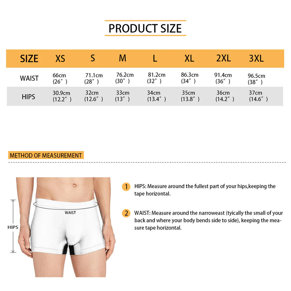 Upload Photo Women Hug Underwear Men's Boxer Briefs Classic N369 891283 - Image 6