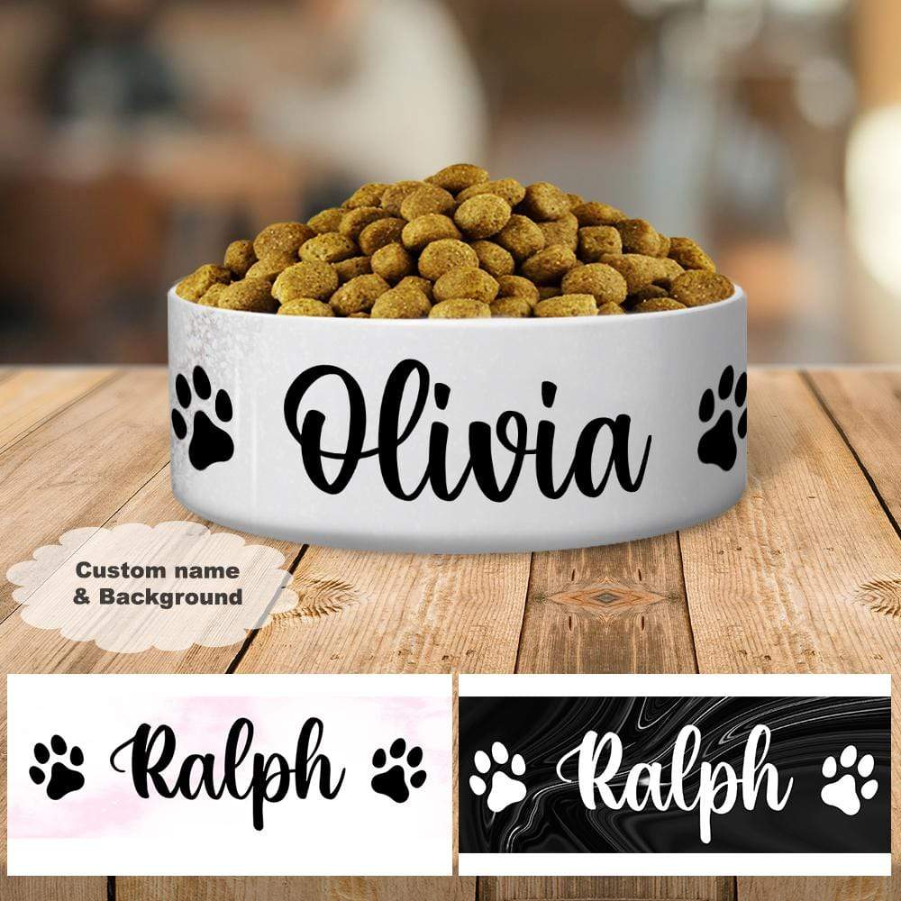 Custom Name Dog Bowl