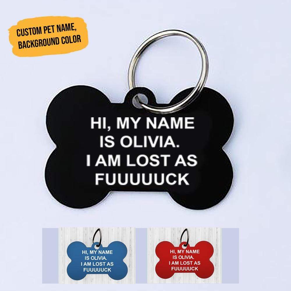 Hi My Name Is Dog Tag