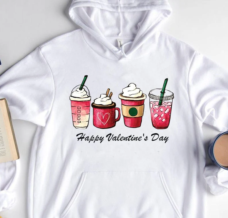 Valentine Coffee Heart Custom Shirt
