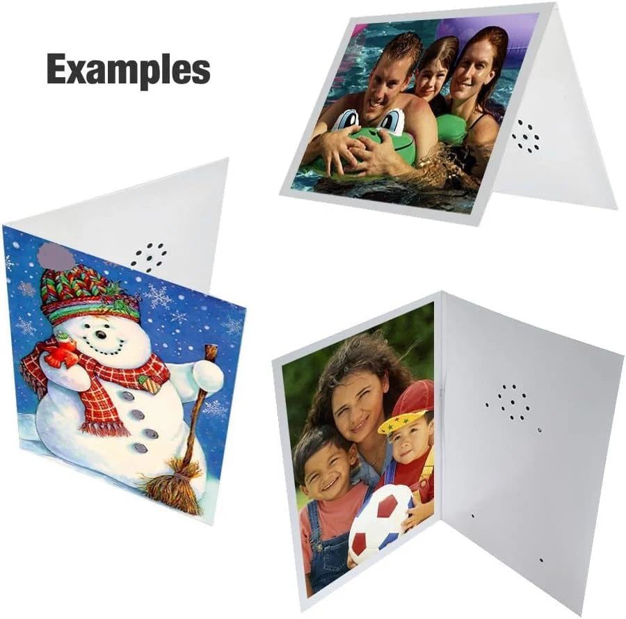 Voice Recordable Greeting Card, 40 Seconds Recording with Replaceable Batteries. Record and Send Your Own Personal Voice Message, Music or Sound Effects for Mothers Day & Birthday - Image 8