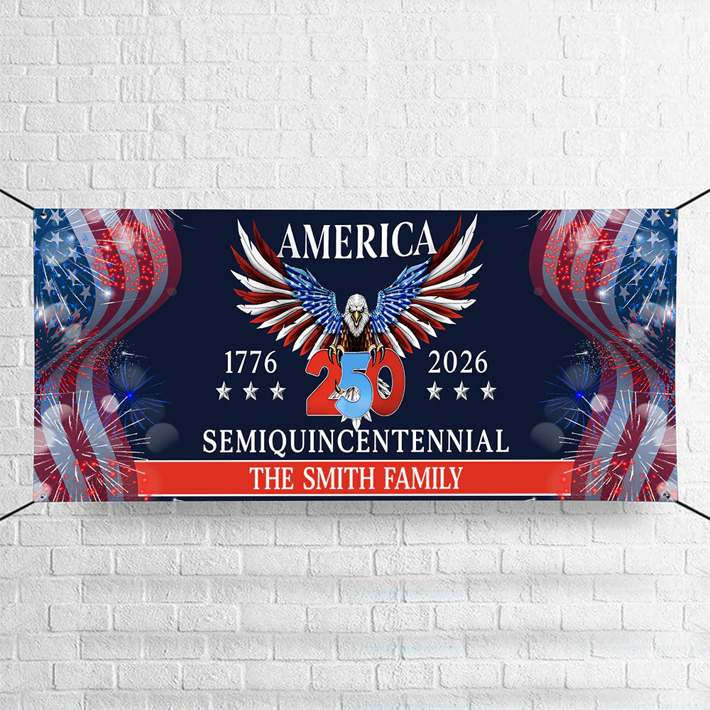 250 Years America Semiquincentennial Banner America 250th Anniversary Gift CH07 899682 - Image 3
