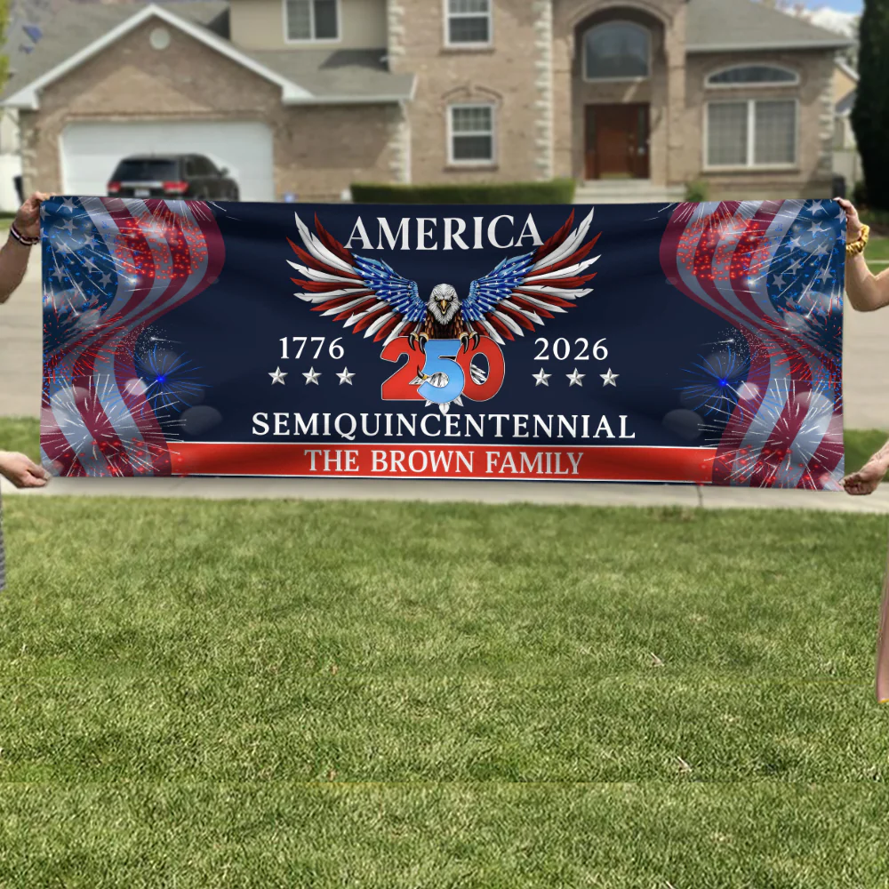250 Years America Semiquincentennial Banner America 250th Anniversary Gift CH07 899682 - Image 6