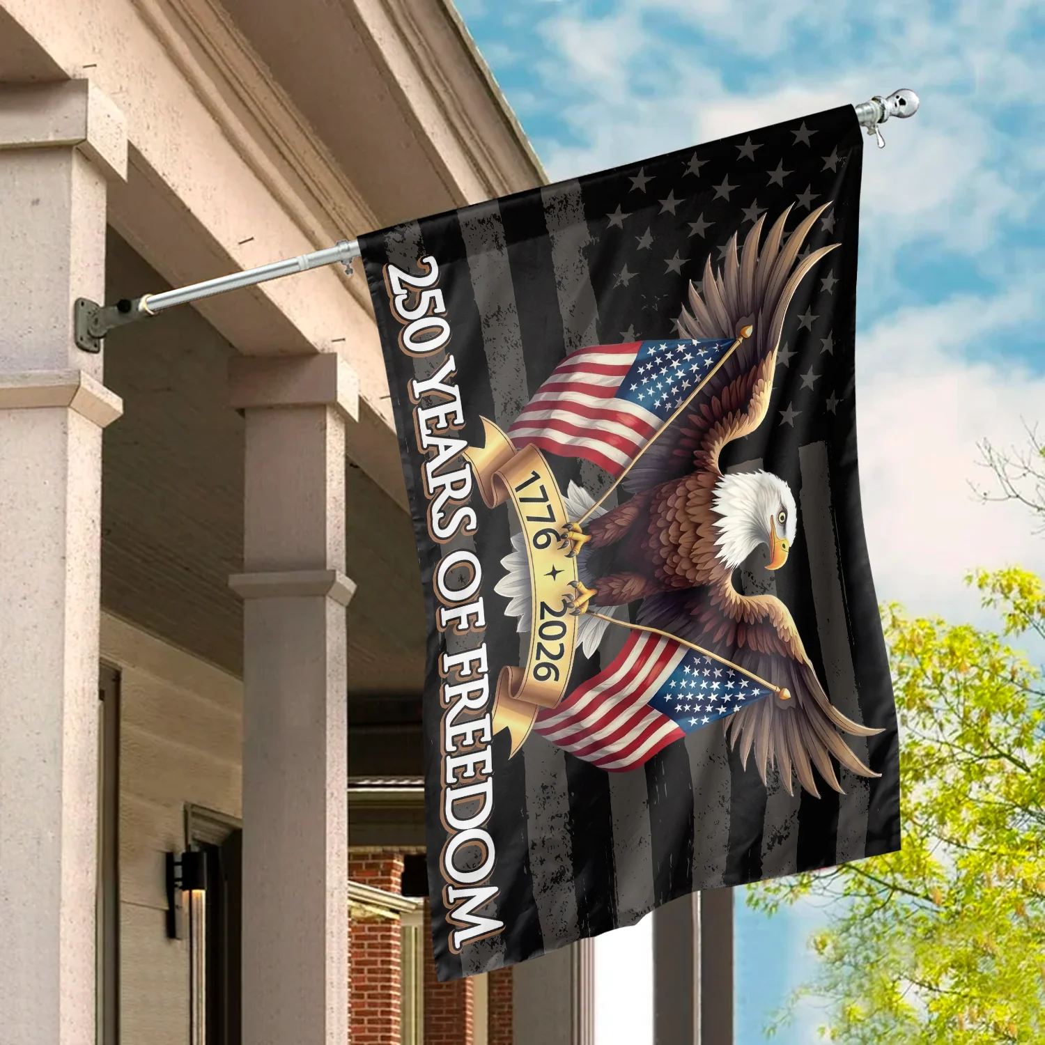 250 Years of Freedom American House Flag USA 250th Anniversary 1776-2026 House Flag CH07 896942 - Image 5