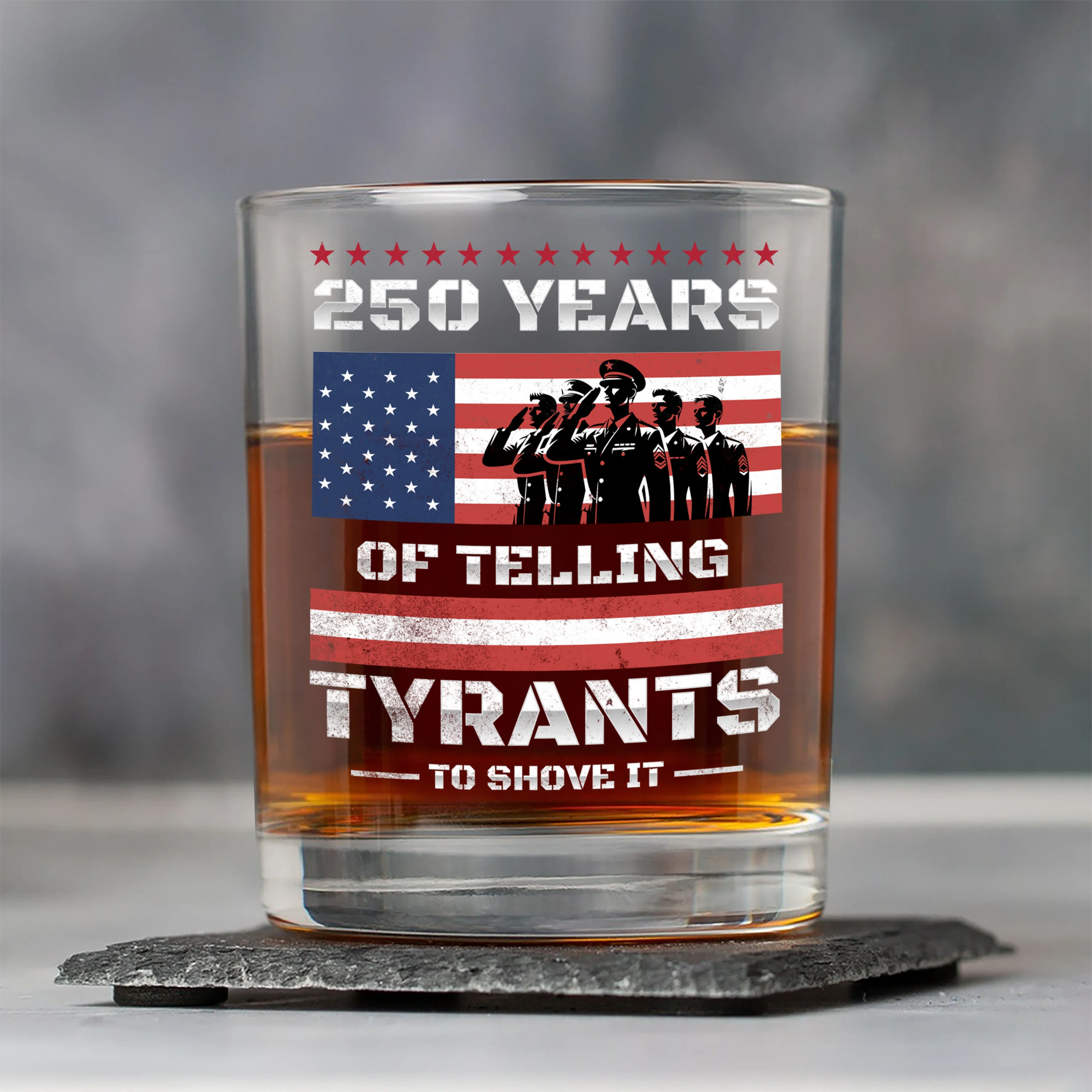 250 Years USA 250th Anniversary America Celebration Whiskey Glass CH07 896746 - Image 5