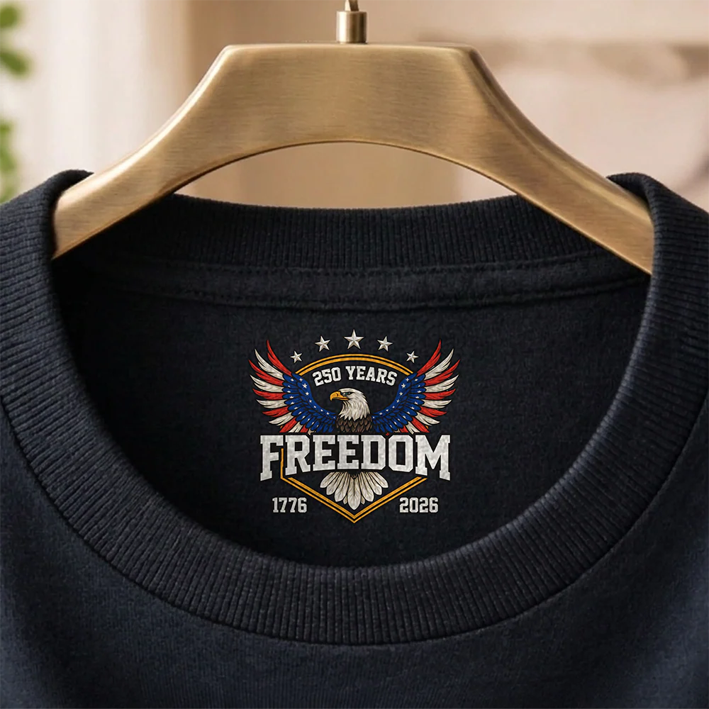 250 Years of Freedom 1776–2026 Anniversary Neck Print Shirt Patriotic Gift CH07 910920 - Image 3