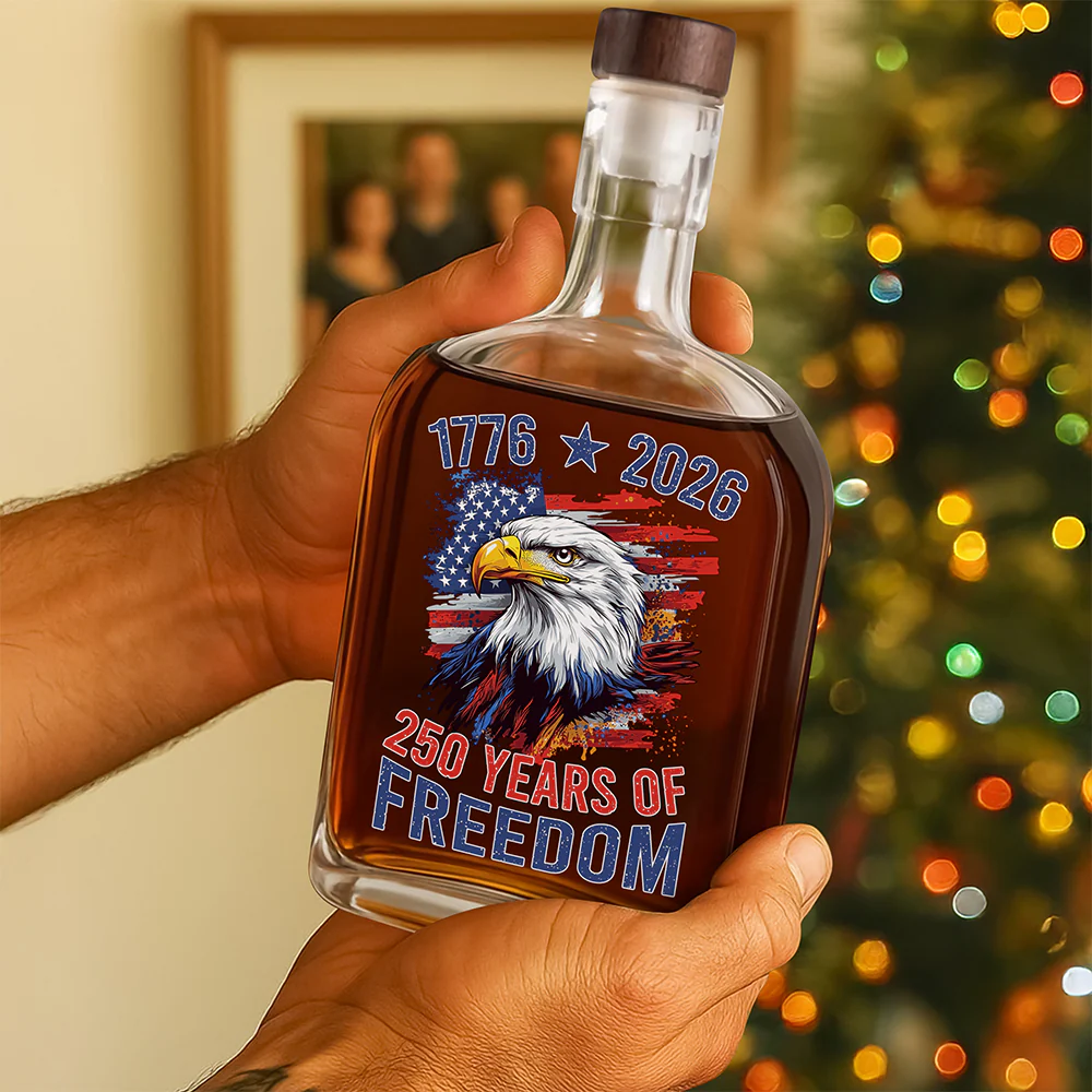 America Semiquincentennial 250 Years Of Freedom Whiskey Bottle CH07 896704 - Image 4