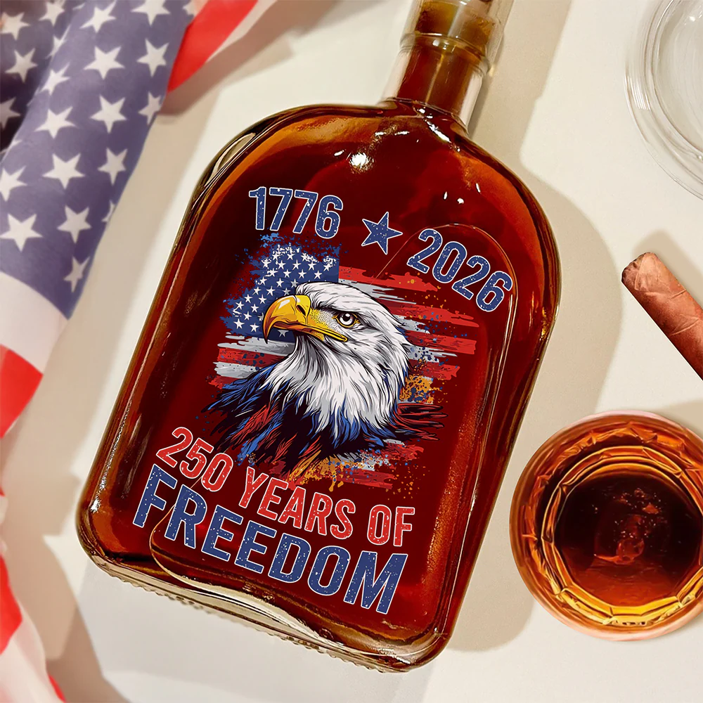 America Semiquincentennial 250 Years Of Freedom Whiskey Bottle CH07 896704 - Image 5