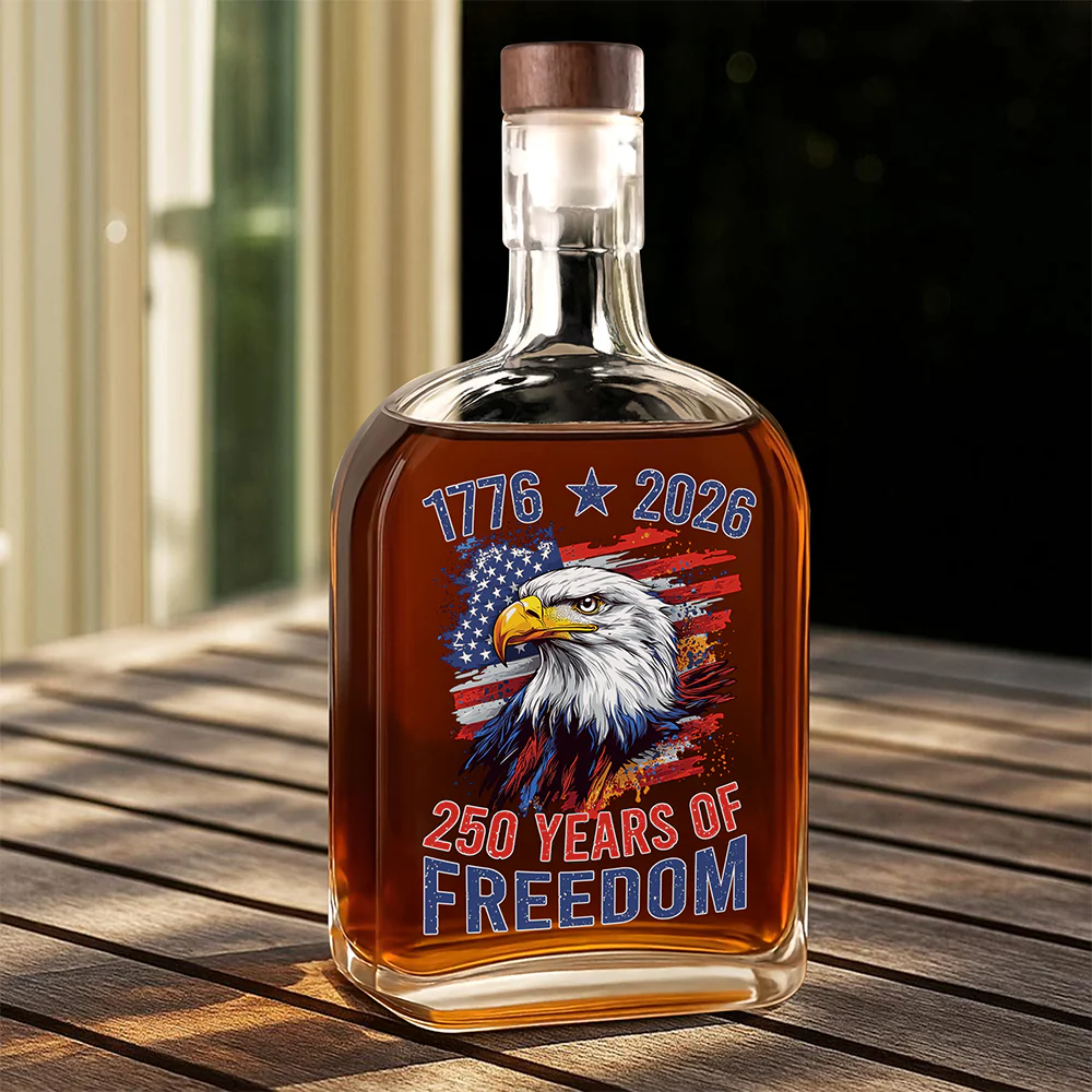 America Semiquincentennial 250 Years Of Freedom Whiskey Bottle CH07 896704 - Image 6