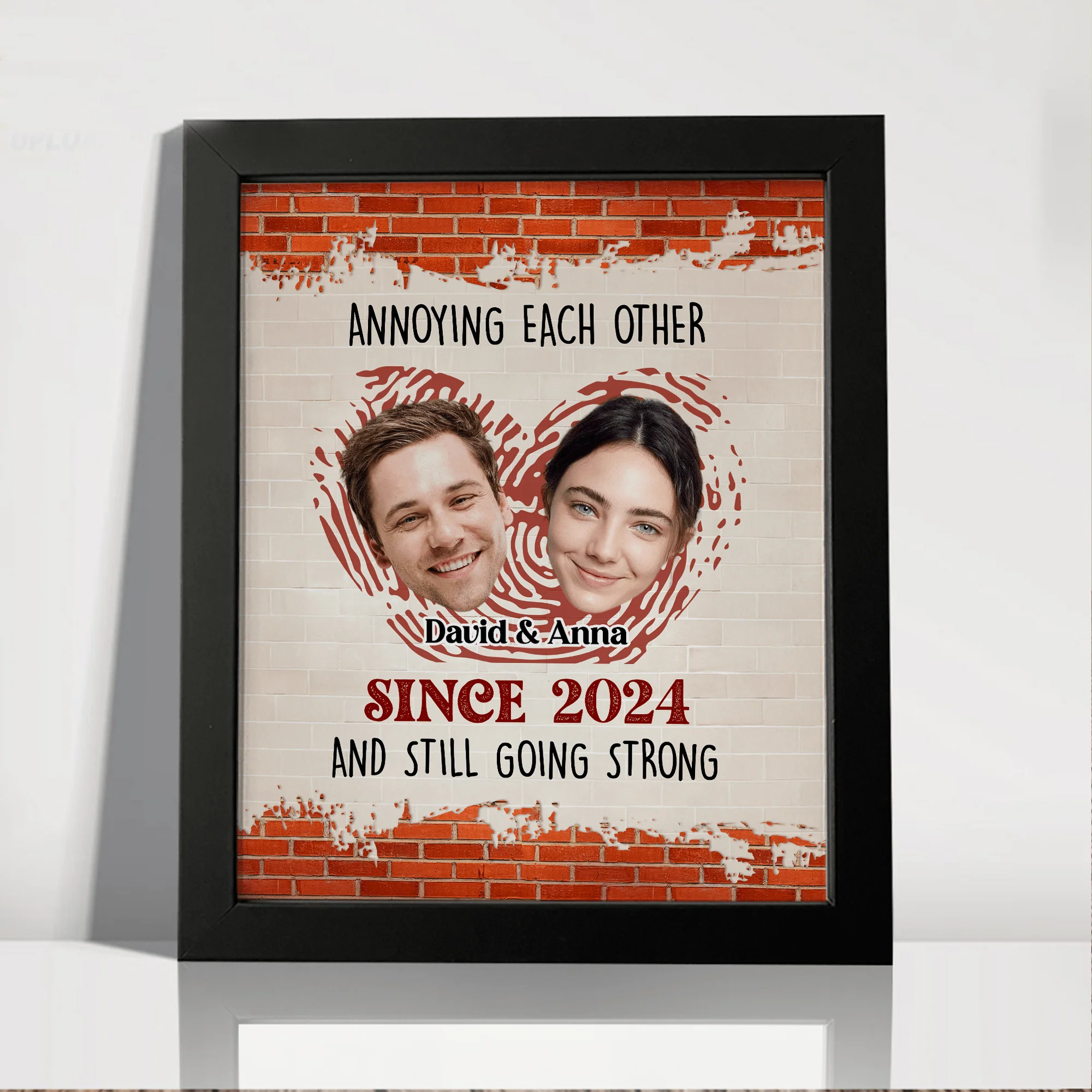Annoying Each Other And Still Going Strong Custom Couple Photo Picture Frame HO82 895022 - Image 2