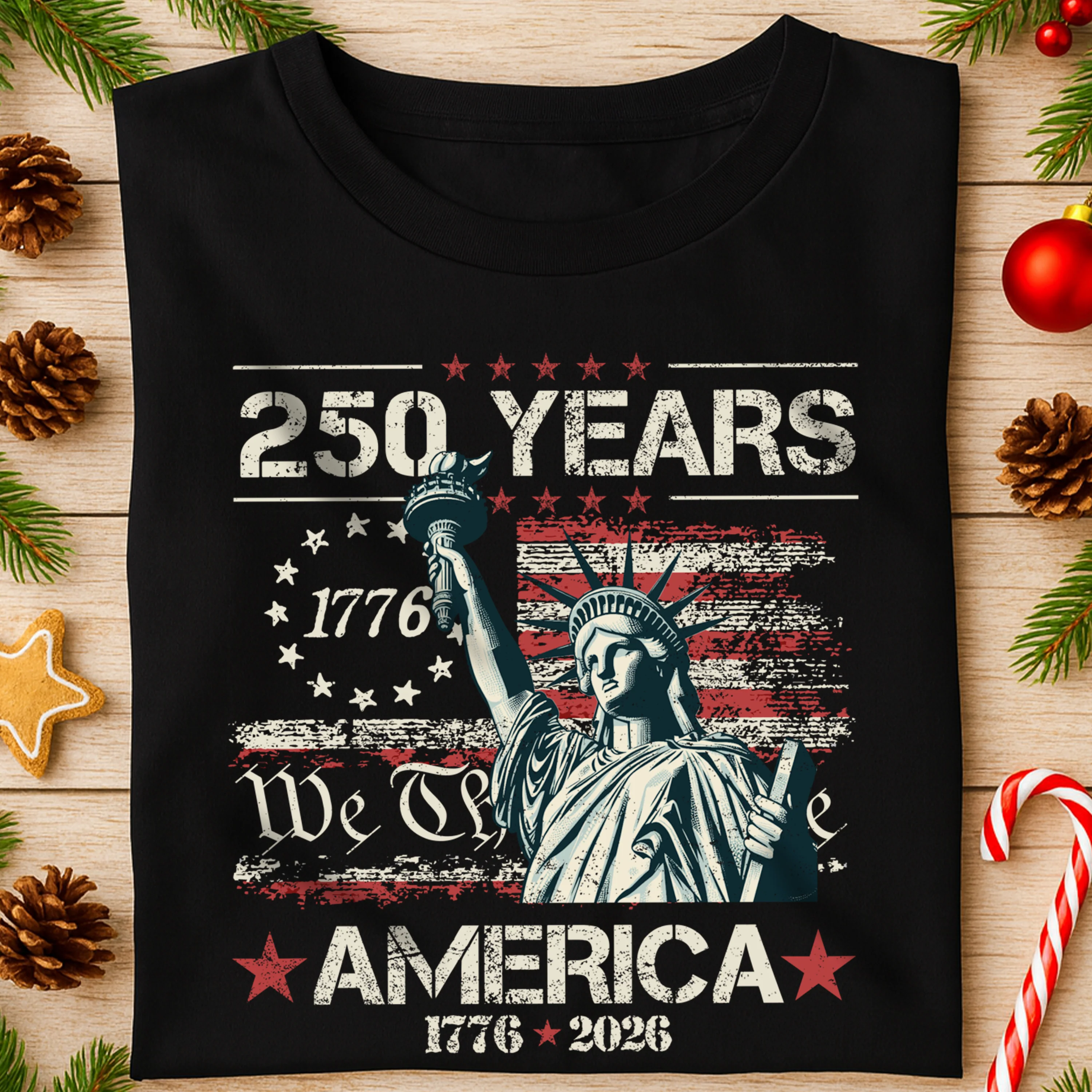 Celebrate Our America 250th Anniversary We The People Dark Shirt CH07 896688 - Image 5