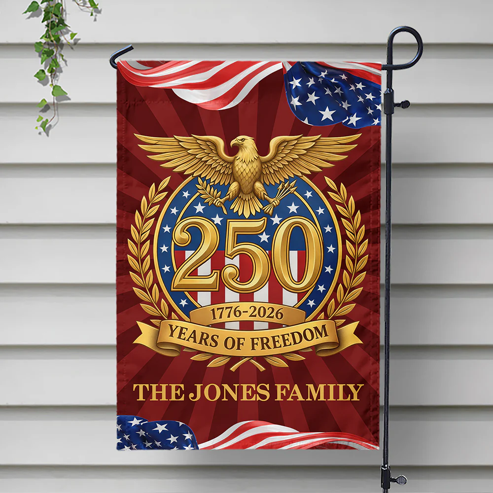Celebrating 250 Years of Freedom Garden Flag USA 250th Anniversary Decor CH07 910718 - Image 6