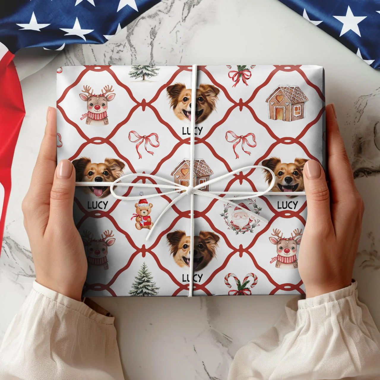 Christmas Dogs Festive Christmas Wrapping Paper CH07 899632 - Image 7