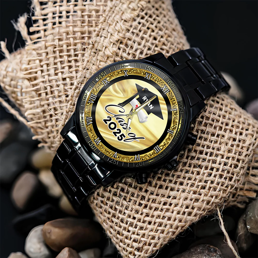 Class of 2025 Personalized Graduation Watch Perfect Graduation Gift CH07 895710 - Image 6