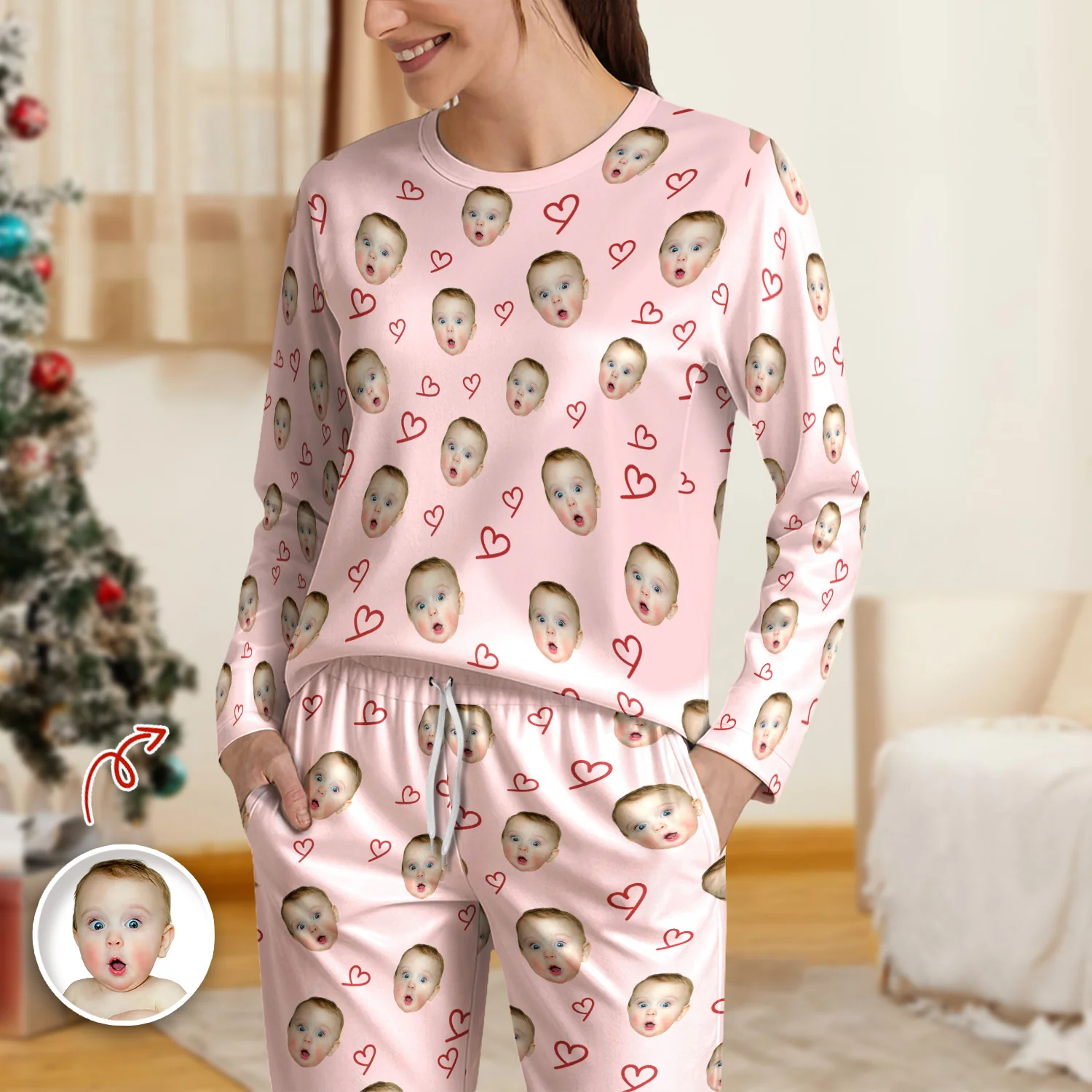 Custom Children Photo For Dad And Mom Sleepwear CH07 899044 - Image 6