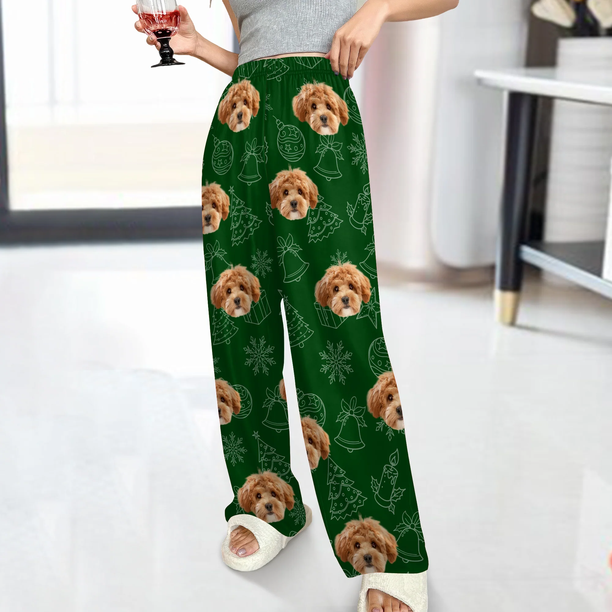 Custom Dog Photo Christmas Pajamas Christmas Gift For Pet Lovers CH07 896130 - Image 22