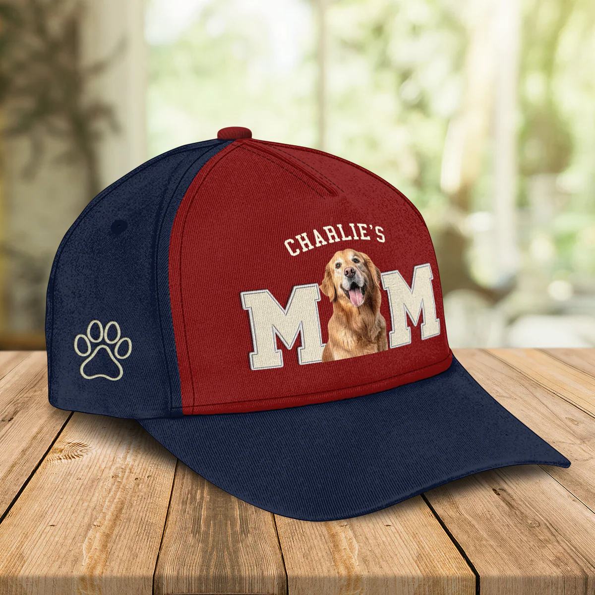 Custom Dog Photo Embroidered Effect Classic Cap Personalized Dog Mom Dog Dad Gifts CH07 899342 - Image 3