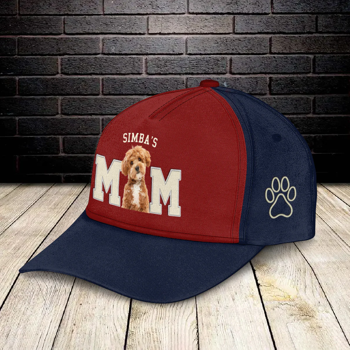 Custom Dog Photo Embroidered Effect Classic Cap Personalized Dog Mom Dog Dad Gifts CH07 899342 - Image 4