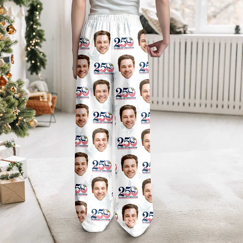 Custom Face Celebrate America 250th Anniversary of Freedom Sweatpants CH07 899758 - Image 3