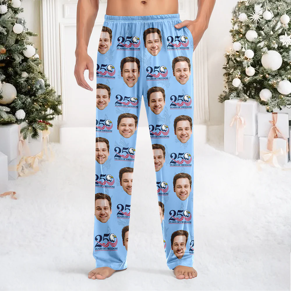 Custom Face Celebrate America 250th Anniversary of Freedom Sweatpants CH07 899758 - Image 7