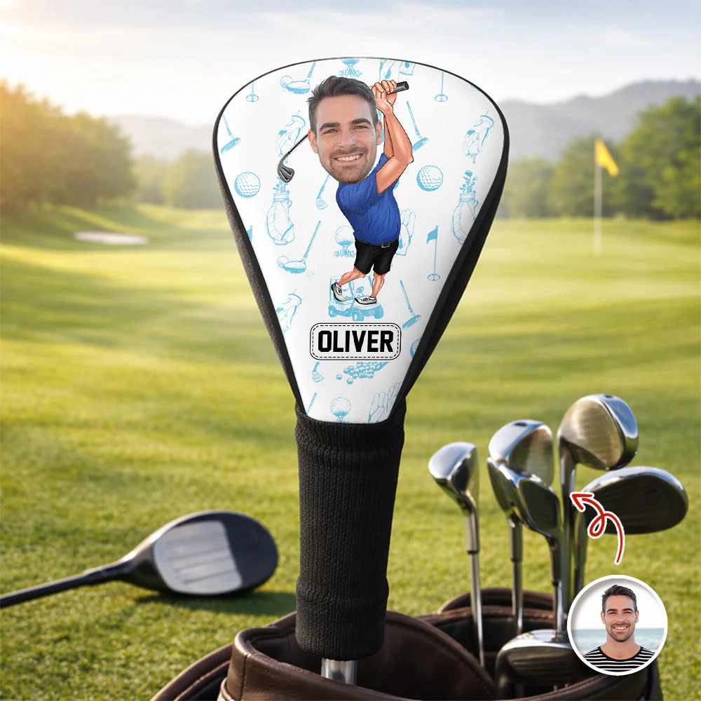 Custom Funny Golfer Photo Golf Club Head Cover CH07 911270 - Image 2