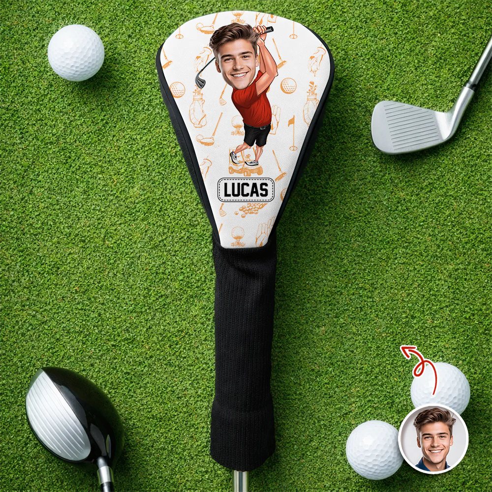 Custom Funny Golfer Photo Golf Club Head Cover CH07 911270 - Image 5