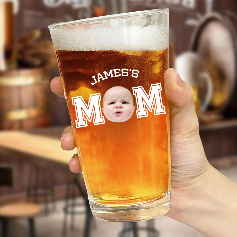Custom Kid Photo Beer Glass Personalized Father's Day Gift Birthday Gift CH07 895848 - Image 4