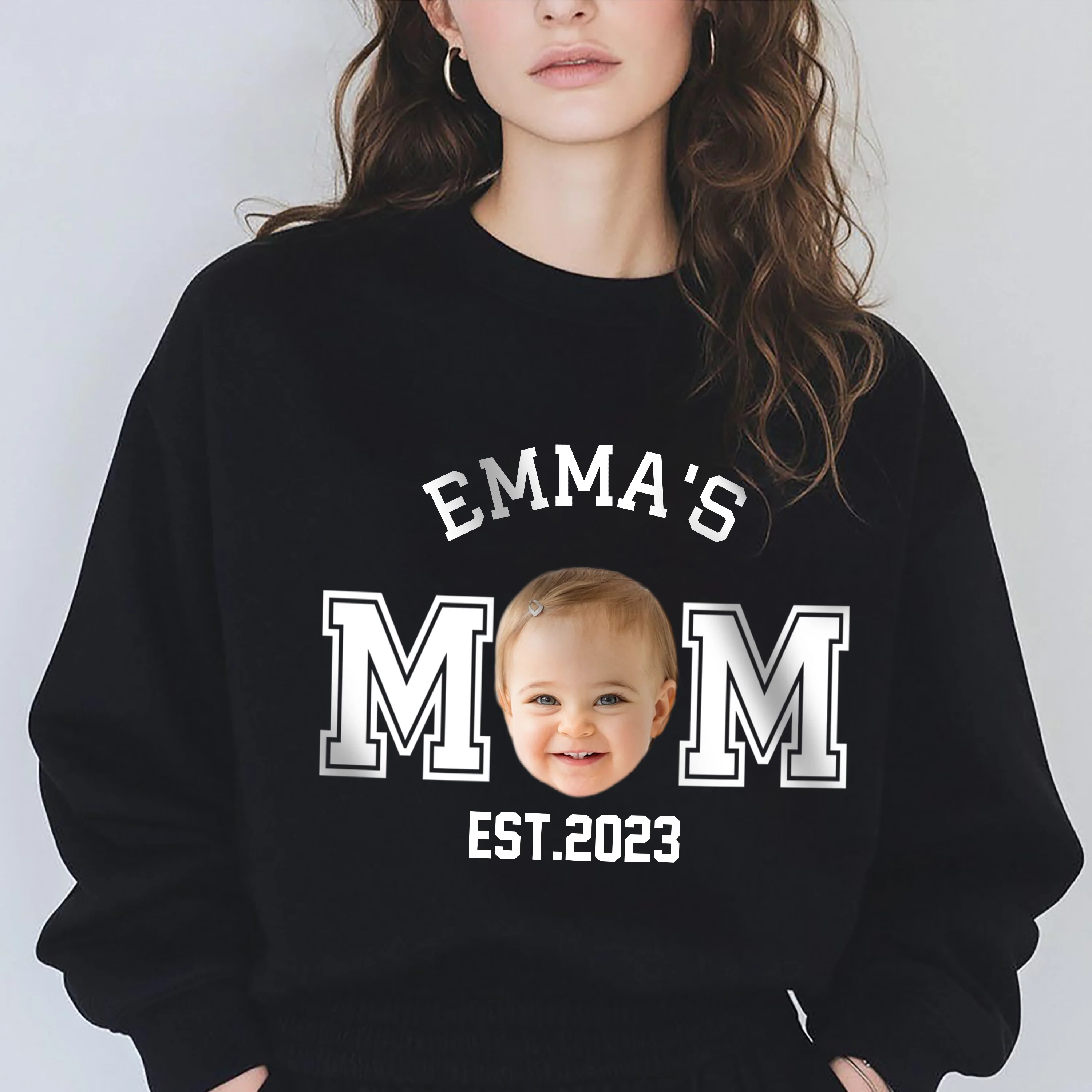 Custom Kid Photo Dad Mom EST Dark Shirt Family Gift CH07 895994 - Image 6