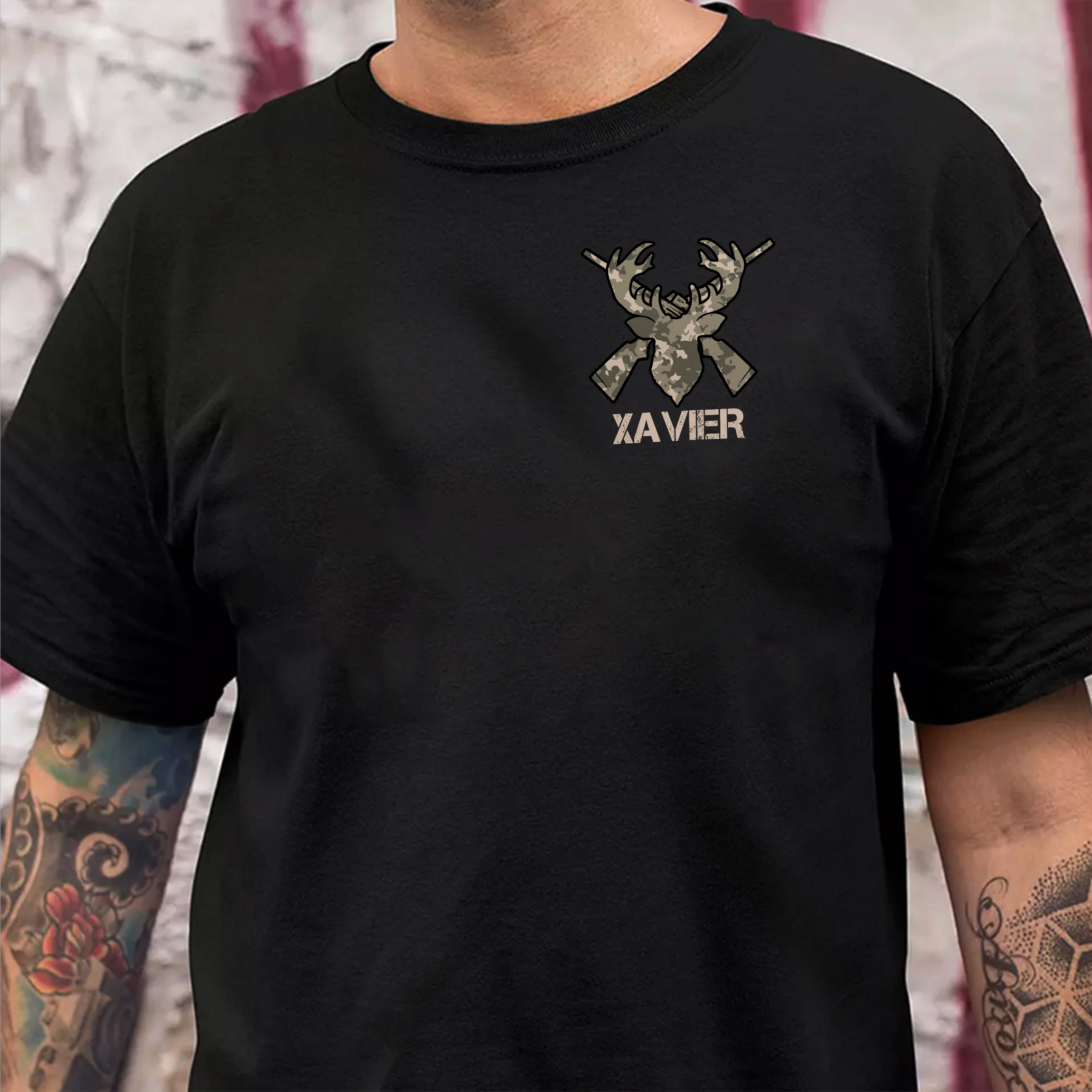 Custom Name Best Buckin' Dad Ever Personalized Dark Shirt Gift For Hunting Lovers CH07 895790 - Image 6