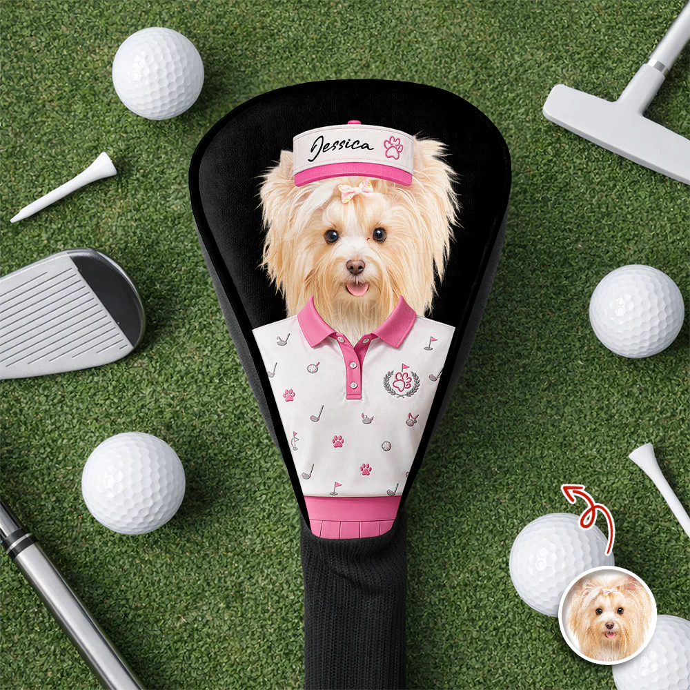 Custom Pet Photo Funny Golf Head Cover Gift For Dog Dad CH07 911432 - Image 4