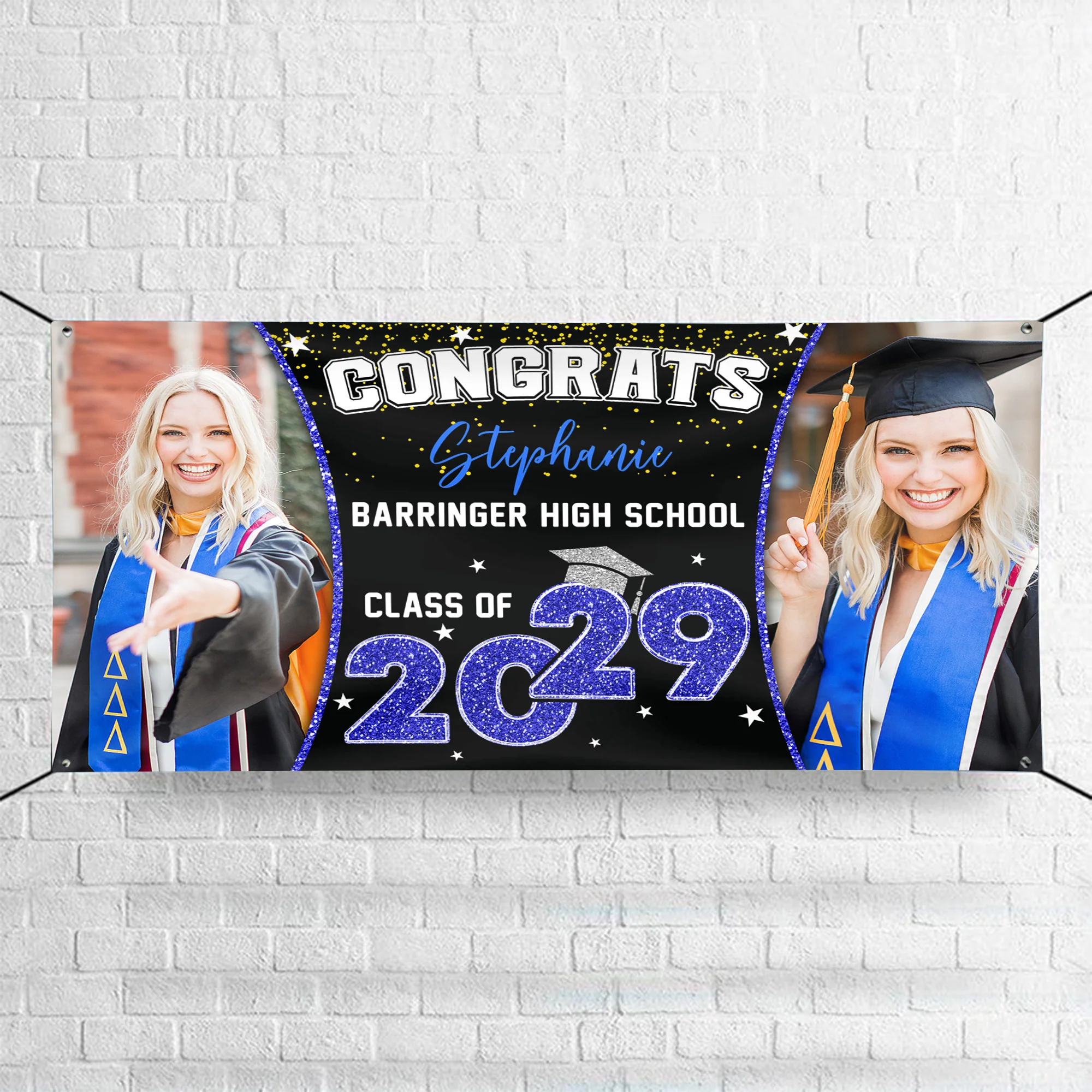 Custom Photo Class of 2026 Personalized Banner Graduation Day Gift CH07 895316 - Image 11