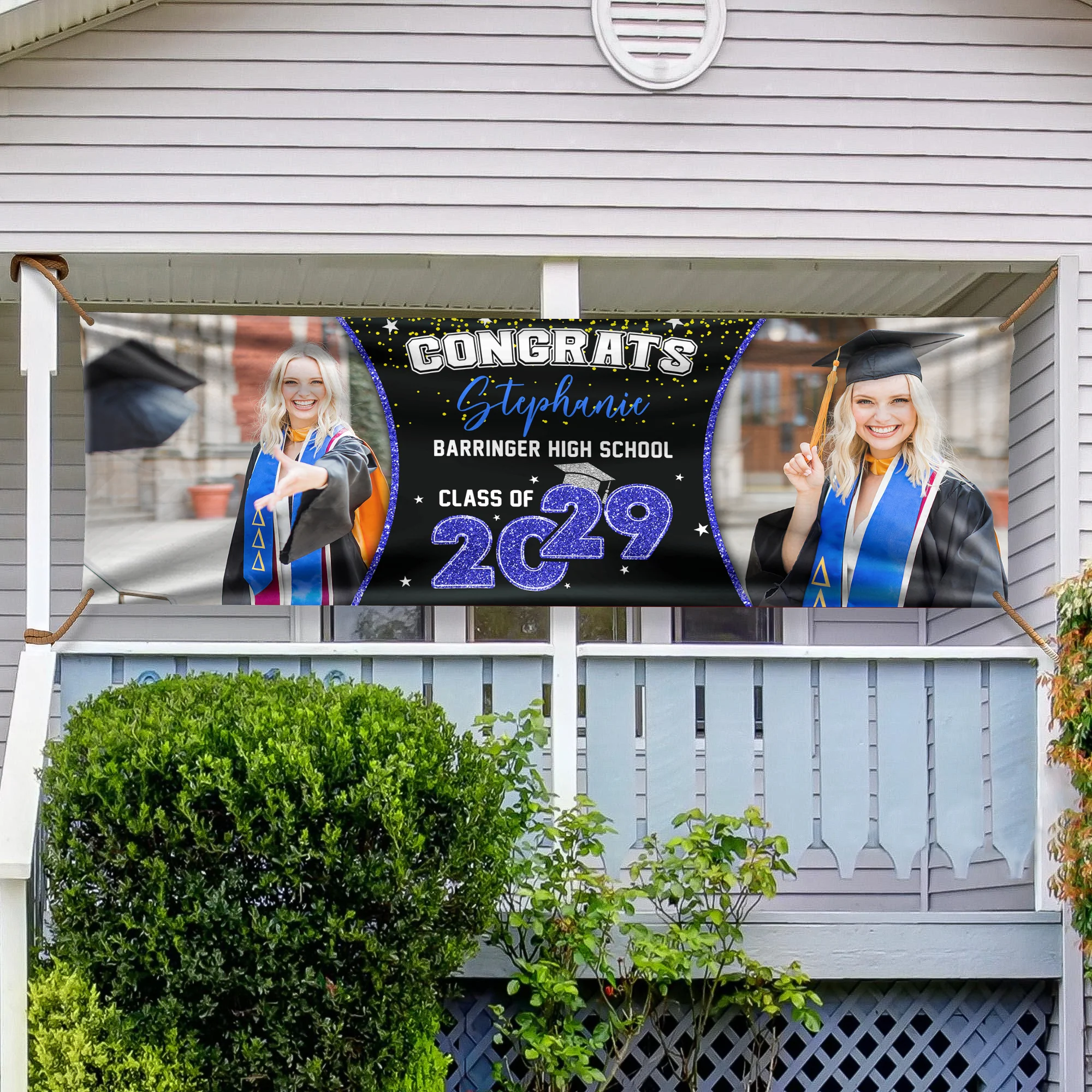 Custom Photo Class of 2026 Personalized Banner Graduation Day Gift CH07 895316 - Image 12