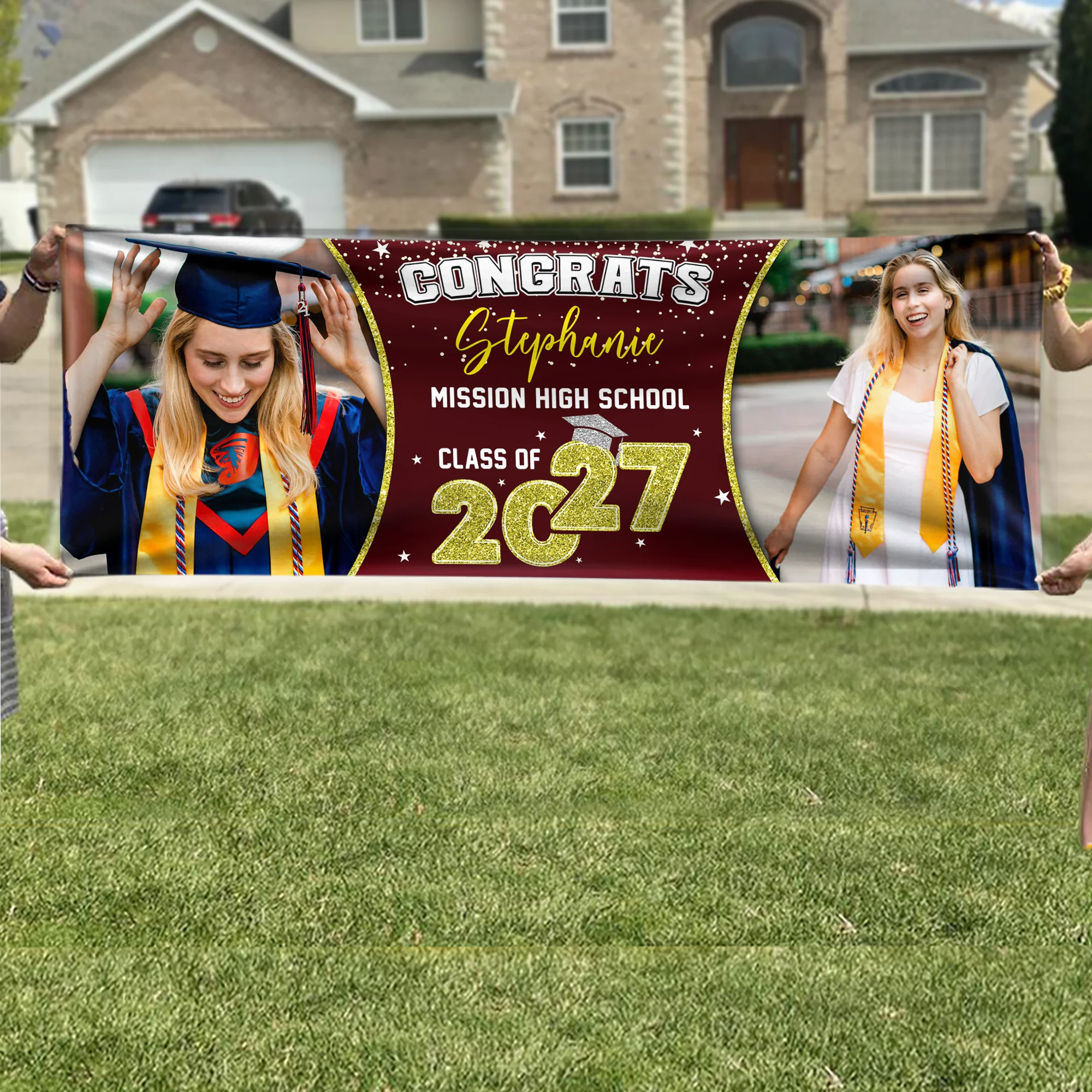 Custom Photo Class of 2026 Personalized Banner Graduation Day Gift CH07 895316 - Image 13