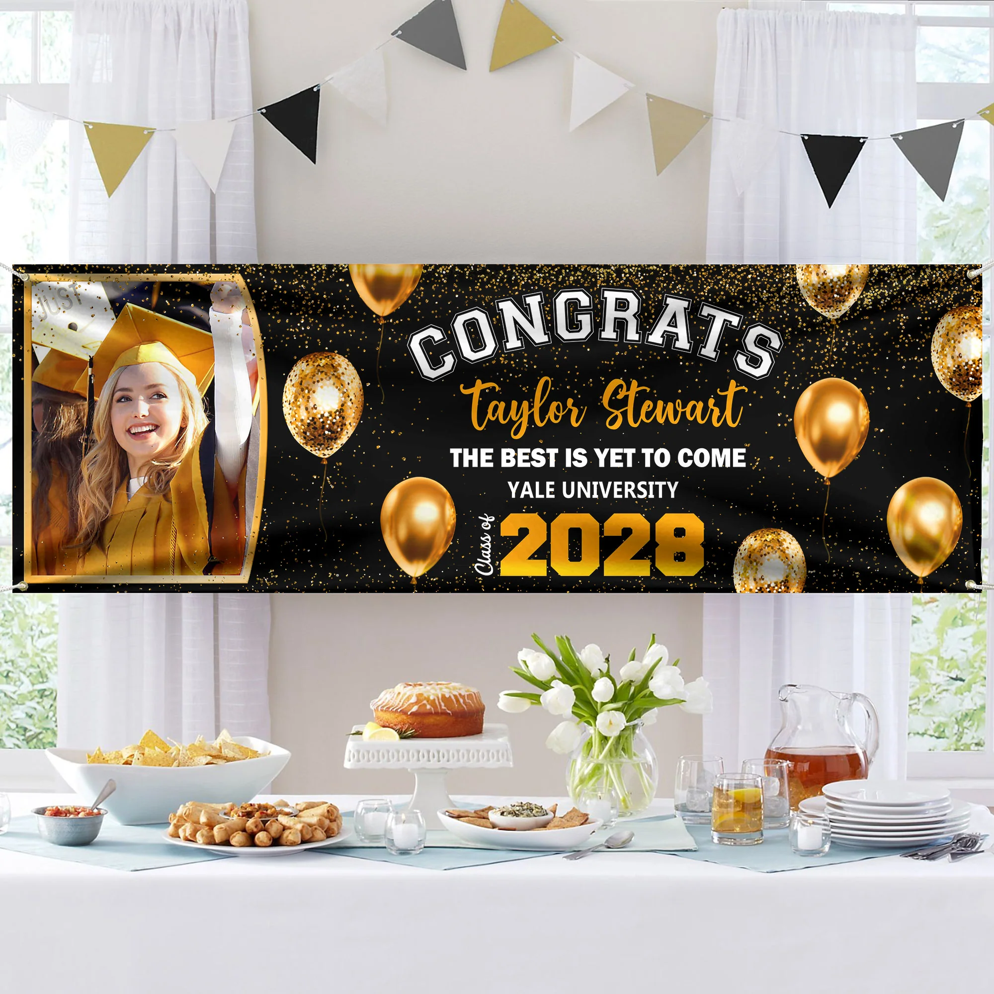 Custom Photo Class of 2026 Personalized We So Proud Of You Banner Graduation Party Gift CH07 895486 - Image 13
