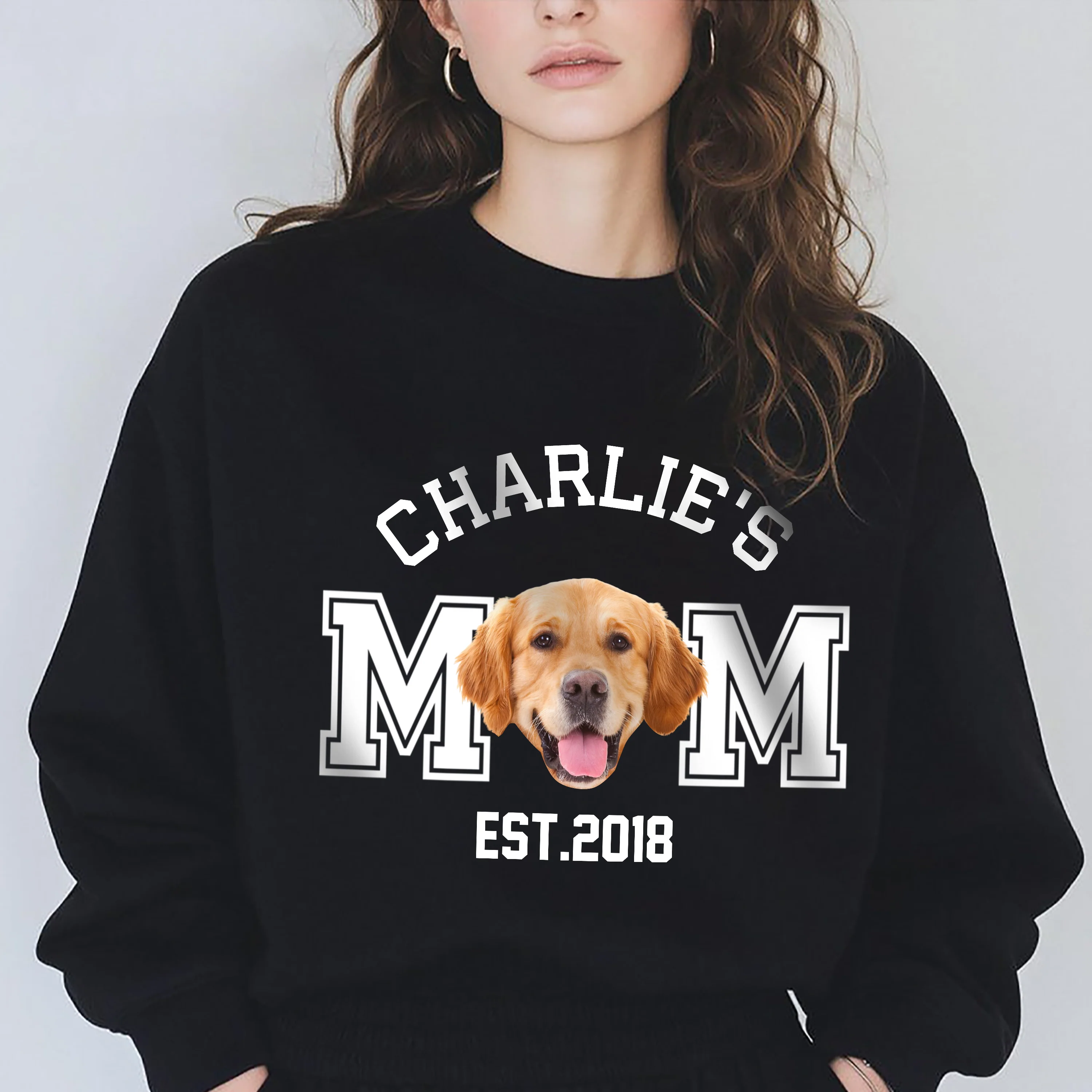 Custom Photo Dog Cat Dad EST Dark Shirt Gift For Dog Cat Lovers CH07 895954 - Image 5